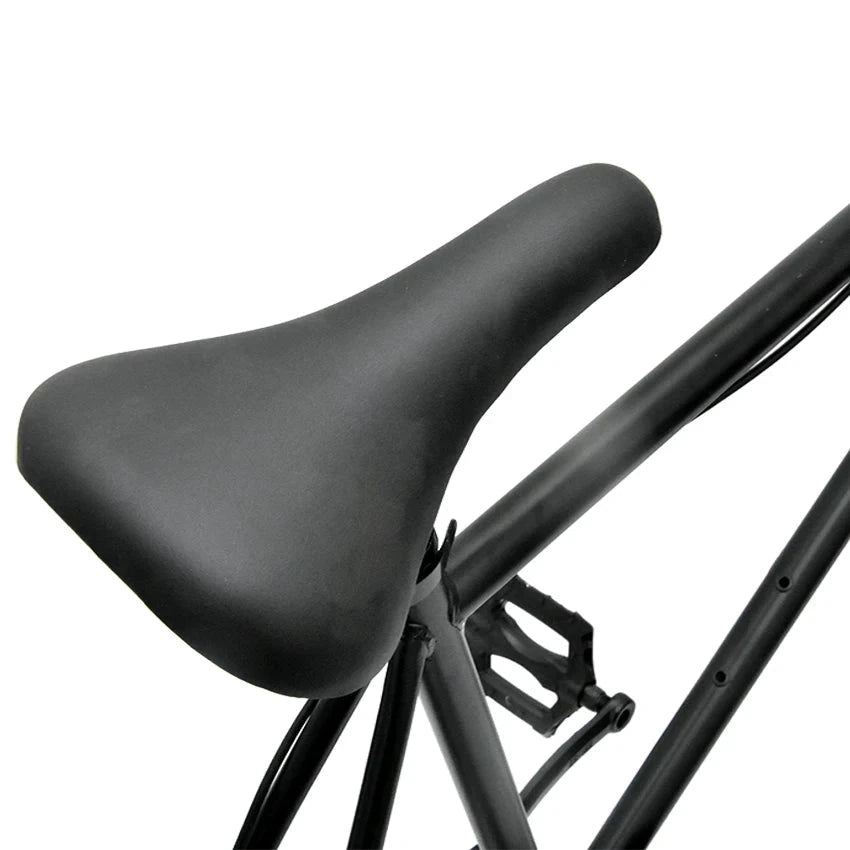 20 Inch Bike Single Speed Fixie Bike Double Dsic Brake Bicycle Freewheel Frame Mini Bicycle Height Adjustable 75-90cm MANDOTOS