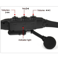 Sunglasses Earphone Wireless Headset with Mic Smart Glasses Earbuds Stereo Sport Sunglasses Headphone for Driving Cycling