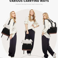 Super Lightweight Women's Travel Laptop Backpack with Curved Shoulder Straps - MANDOTOS INTERNATIONAL