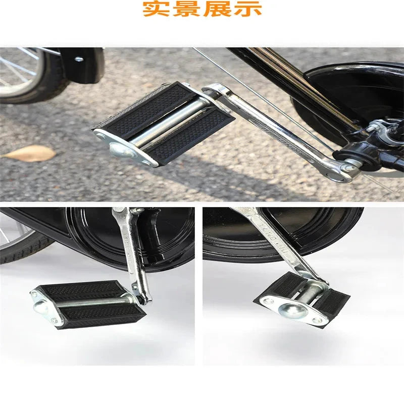 Vintage Old Style Bicycle Pedal, Traditional Retro Universal Tricycle, 26 Inch, 28 Inch MANDOTOS