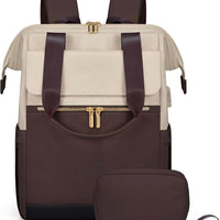 Super Lightweight Women's Travel Laptop Backpack with Curved Shoulder Straps - MANDOTOS INTERNATIONAL