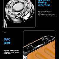 Portable Ultra-Clean Electric Shaver for Men Mini USB Power Razor for Face Body Bikini Shaving in Household