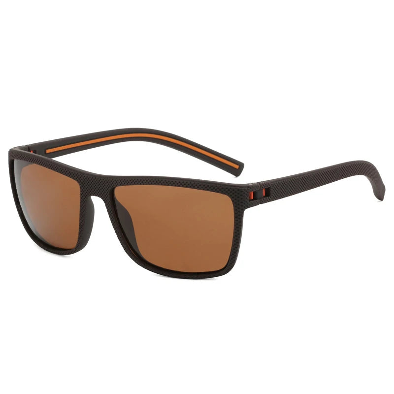 Men'S Black Metal Framed Fashion Glasses Sunglasses TAC Lenses for Day & Night Driving, Stylish Daily Leisure Wear