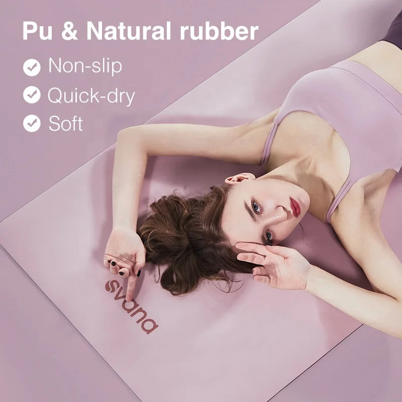 Custom Logo Printed Natural Rubber PU Eco-friendly 4mm 5mm Set Non-slip Travel Yoga Mat and Bag High Quality OEM ODM