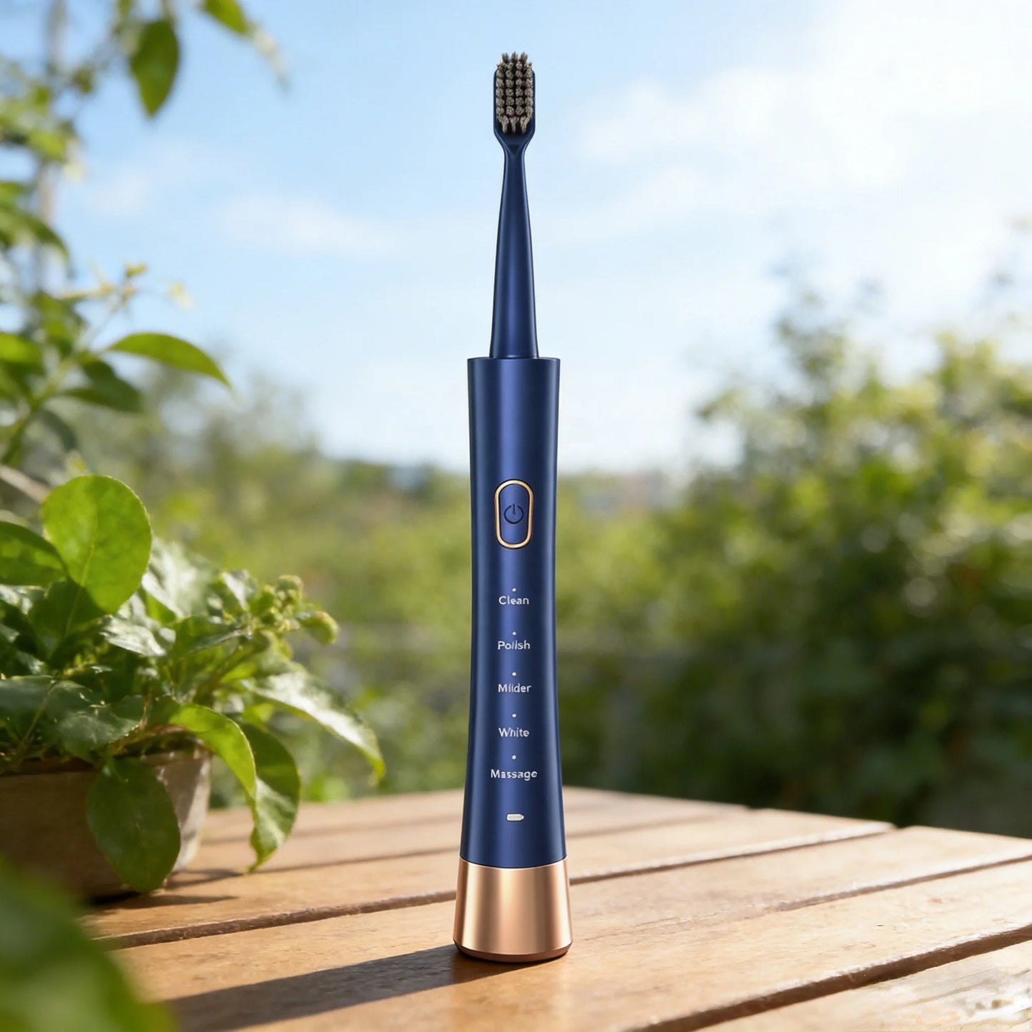 Travel Electric Toothbrush Set with Sonic U-Shaped Rechargeable Sanitizer - MANDOTOS INTERNATIONAL
