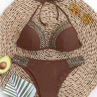 Push up Bikini 2023 Women Swimsuit Thong Bikinis Set Brazilian Sexy Halter Swimwear Woman Bathing Suits Swimming for Beach Wear
