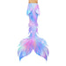 Hot Sale Customized Freediving Mermaid Tail Bikini Set Mermaid Tail Swimming Suit