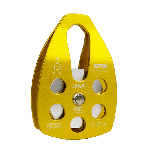 Low Price Custom Single Fixed Mountaineering Pulley Outdoor Travel Kits Climbing Rope Pulley