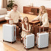 US Warehouse Luxury Lightweight Hard Shell 3 Pieces Travel Suitcases Set 20 24 28 Inch 3-Pieces Travel Suitcase Luggage Set