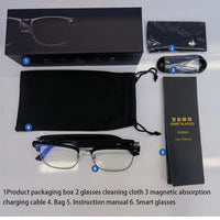Hot New Customized 33.5g Wireless Smart Sunglasses for Men and Women Innovative Wearable Bluetooth Headset
