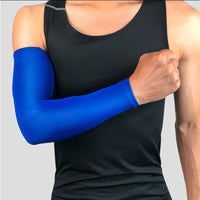 Sports Arm Sleeves Cycling Fishing Riding Sun Protection Elbow Compression Cycling Sleeves  Elastic Quick Dry Oversleeve