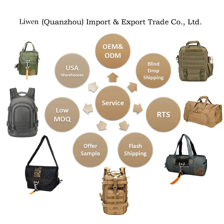 Waterproof Tactical Gym Duffel Bag with Shoe Compartment Large Capacity Travel Weekender Bag for Men and Women