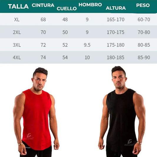 Advanced Technology Tank Top for Athletics and Exercise Size XL - MANDOTOS INTERNATIONAL