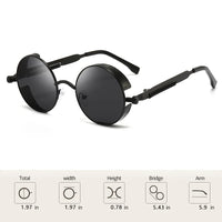 Vintage Punk Street Style Sunglasses Personality Windproof Eyewear Unisex Hip Hop Sun Glasses