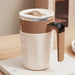 Electric Self-stirring Couple Coffee Cups, Travel Mug with Lid, 12.85oz - MANDOTOS INTERNATIONAL
