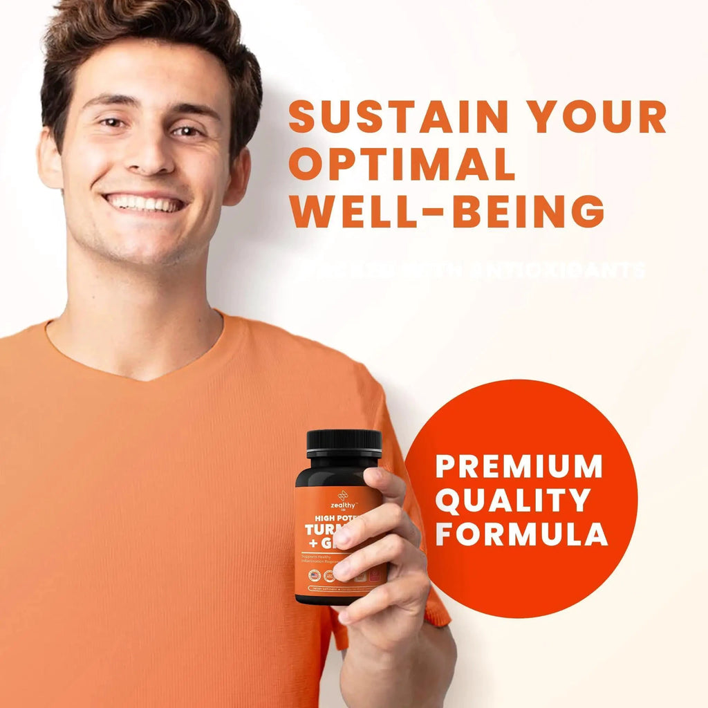 Turmeric & Ginger 1200mg Advanced Joint Support - 180 Caps