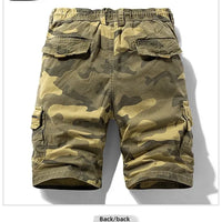 Men's Summer New Camouflage American Street Outdoor Tooling Shorts Stretch Cross-border for Amazon 9383