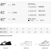 Summer New Men's Sandals Non-slip Soft-soled Sandals Soft Surface Breathable Wear-resistant Casual Soft-soled Beach Sandals for Men