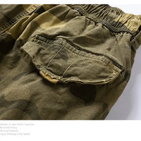 Men's Summer New Camouflage American Street Outdoor Tooling Shorts Stretch Cross-border for Amazon 9383