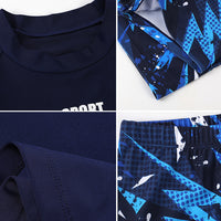 Children's Swimwear for Boys, Two-Piece Swim Trunks for Older Boys, 2026 New Model, Professional Sun-Protective Swimsuit, Hot Spring Set
