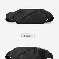 New Men's Multifunctional Waist Bag Water-repellent Casual Sports Chest Bag Outdoor Cycling Bag Fashionable Brand Crossbody Bag