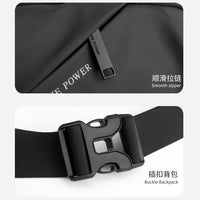 New Men's Multifunctional Waist Bag Water-repellent Casual Sports Chest Bag Outdoor Cycling Bag Fashionable Brand Crossbody Bag
