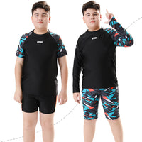 Children's Swimwear Boys' Swim Trunks 2026 New Model Kids' Swimwear for Older Children Youth Two-Piece Hot Spring Swimwear