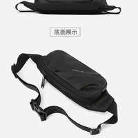 New Men's Multifunctional Waist Bag Water-repellent Casual Sports Chest Bag Outdoor Cycling Bag Fashionable Brand Crossbody Bag