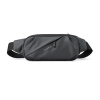 New Men's Multifunctional Waist Bag Water-repellent Casual Sports Chest Bag Outdoor Cycling Bag Fashionable Brand Crossbody Bag