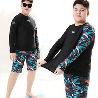 Children's Swimwear Boys' Swim Trunks 2026 New Model Kids' Swimwear for Older Children Youth Two-Piece Hot Spring Swimwear