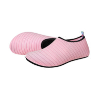 Striped beach shoes snowflake shoes socks beach socks diving snorkeling shoes indoor fitness shoes solid color yoga shoes