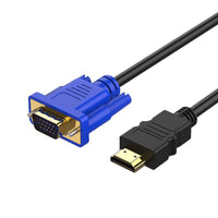 HDMI to Vga Hd Conversion Cable HDMI to Vga Player Dvd Connected to Tv Cable Without Network and Ring