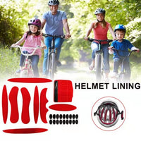 Source Manufacturer Helmet Lining Motorcycle Bicycle Cycling Helmet Lining Sponge Eva Hot and Cold Pressing Molding