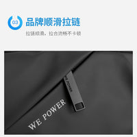 New Men's Multifunctional Waist Bag Water-repellent Casual Sports Chest Bag Outdoor Cycling Bag Fashionable Brand Crossbody Bag
