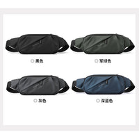 New Men's Multifunctional Waist Bag Water-repellent Casual Sports Chest Bag Outdoor Cycling Bag Fashionable Brand Crossbody Bag