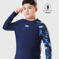 Children's Swimwear for Boys, Two-Piece Swim Trunks for Older Boys, 2026 New Model, Professional Sun-Protective Swimsuit, Hot Spring Set