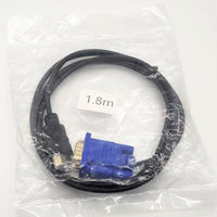 HDMI to Vga Hd Conversion Cable HDMI to Vga Player Dvd Connected to Tv Cable Without Network and Ring