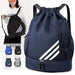 2024 New Drawstring Drawstring Pocket Backpack Outdoor Training Basketball Bag Large Capacity Travel Gym Bag Backpack