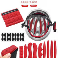 Source Manufacturer Helmet Lining Motorcycle Bicycle Cycling Helmet Lining Sponge Eva Hot and Cold Pressing Molding