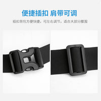 New Men's Multifunctional Waist Bag Water-repellent Casual Sports Chest Bag Outdoor Cycling Bag Fashionable Brand Crossbody Bag
