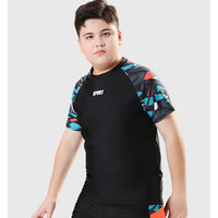Children's Swimwear Boys' Swim Trunks 2026 New Model Kids' Swimwear for Older Children Youth Two-Piece Hot Spring Swimwear