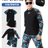 Children's Swimwear Boys' Swim Trunks 2026 New Model Kids' Swimwear for Older Children Youth Two-Piece Hot Spring Swimwear