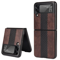 Samsung Z Flip 3 5G Leather Folding Case - MANDOTOS INTERNATIONAL