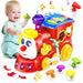 Melodic Train Toddler Toy with Educational Blocks - MANDOTOS INTERNATIONAL