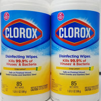 Clorox Lemon Fresh Disinfecting Wipes 170ct - MANDOTOS INTERNATIONAL