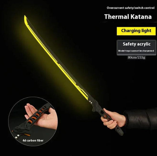 Glowing Samurai Play Sword - MANDOTOS