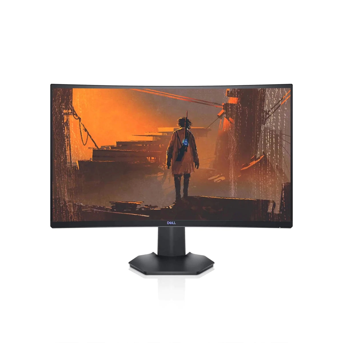 Dell 144Hz Gaming 27 Inch Curved Monitor with FHD (1920 x 1080) Display Nvidia G - Sync and AMD FreeSync HDMI DisplayPort VESA Certified Gray - S2721HGF - MANDOTOS INTERNATIONAL
