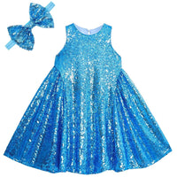 YIYI Sparkle Sequin Flower Girl Dress, Age 8 XL - MANDOTOS INTERNATIONAL