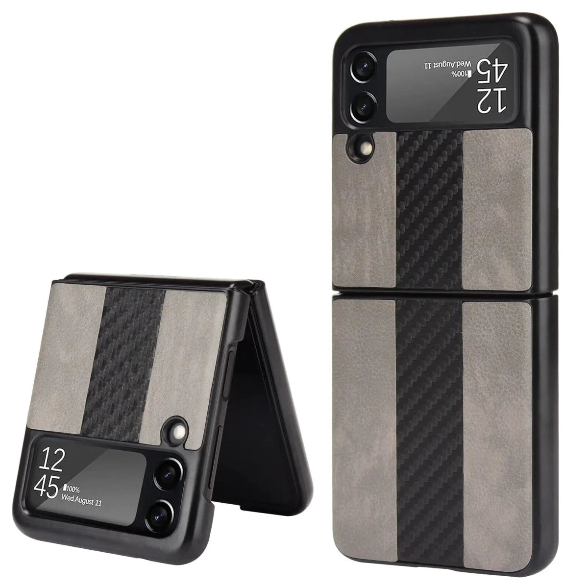 Samsung Z Flip 3 5G Leather Folding Case - MANDOTOS INTERNATIONAL