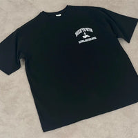 gyms T-shirt Men's Fashion short sleeve Tee Men summer Loose Fitness T-shirt men's Cotton Sports Training tops men sportswear